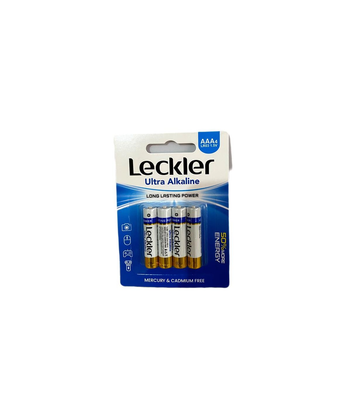 باطري نيم قلم 4 عددي آلكالاين لكلر Leckler
