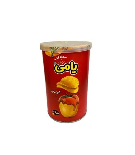 چيپس 80 گرم استوانه كچاپ يامي