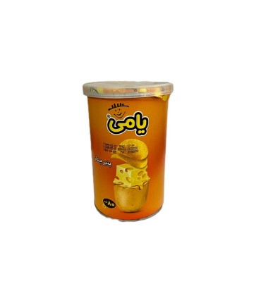 چيپس 80 گرم استوانه پنير چدار يامي