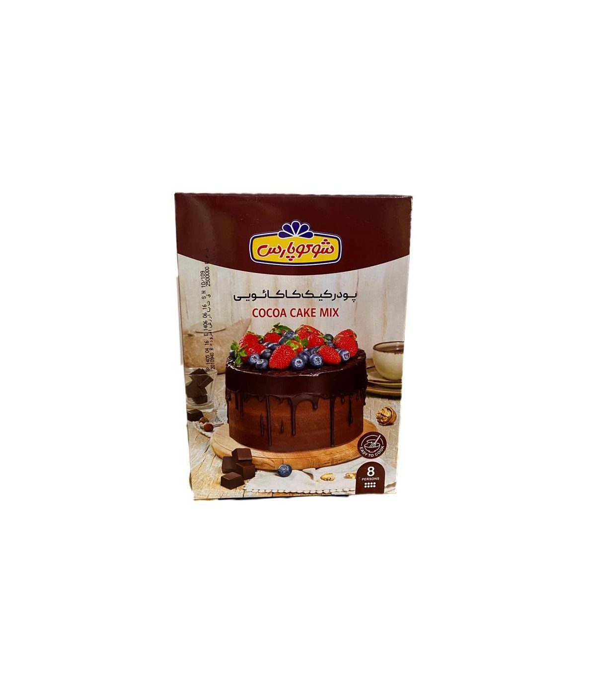 پودر كيك 500 گرم كاكائو شوكو پارس