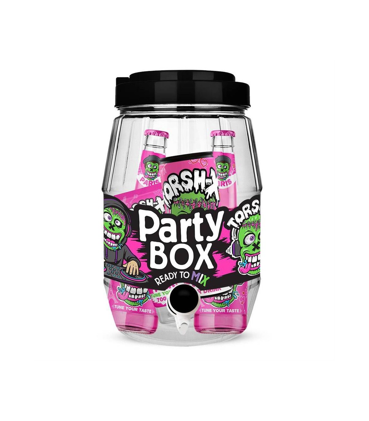 نوشيدني پك پارتي باكس پاريس Torsh-X
