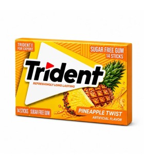 آدامس 14 عددي آناناس تريدنت Trident