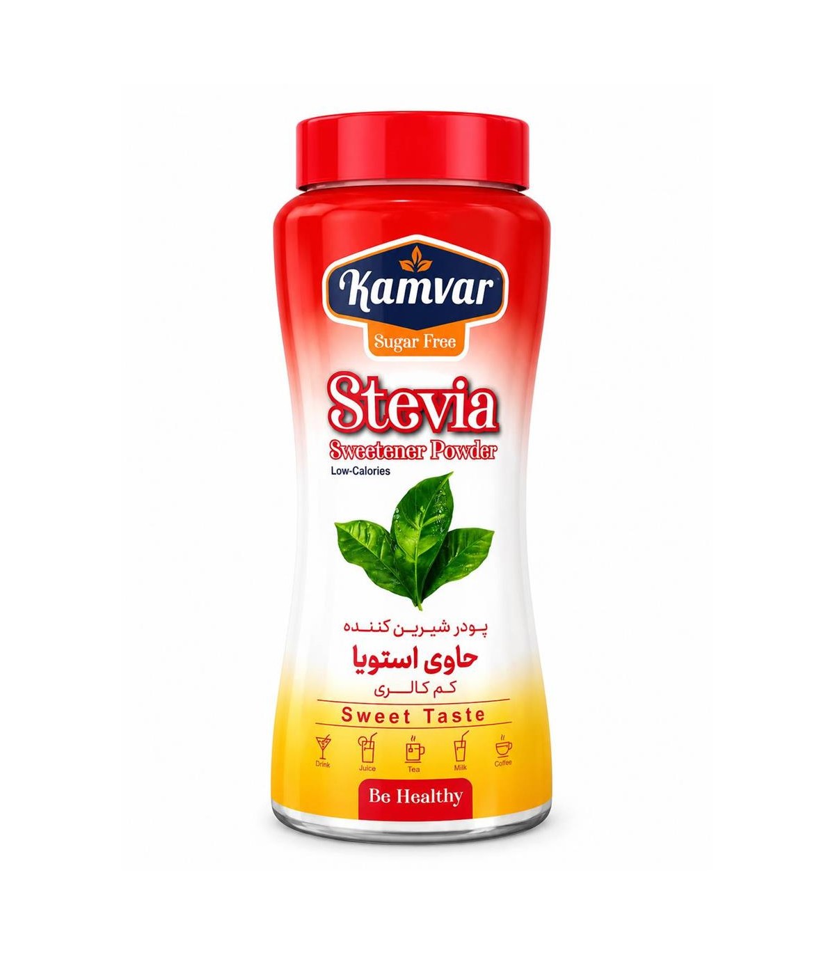 شكر 600 گرم حاوي استويا كامور