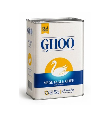 روغن نيمه جامد 5 كيلو حاوي امگا 3 + امگا 6 قو