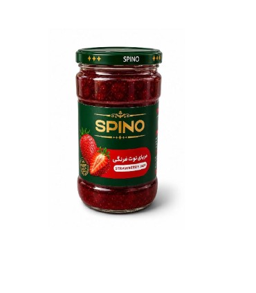 مربا 850 گرم توت فرنگي SPINO