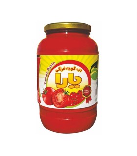 رب گوجه 1/5 كيلو شيشه يارا
