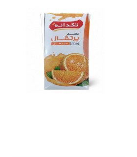 آبميوه 200 ميل پرتقال تكدانه
