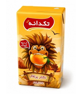 آبميوه 125 ميل پرتقال تكدانه