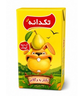 آبميوه 125ميل به گلابي تكدانه