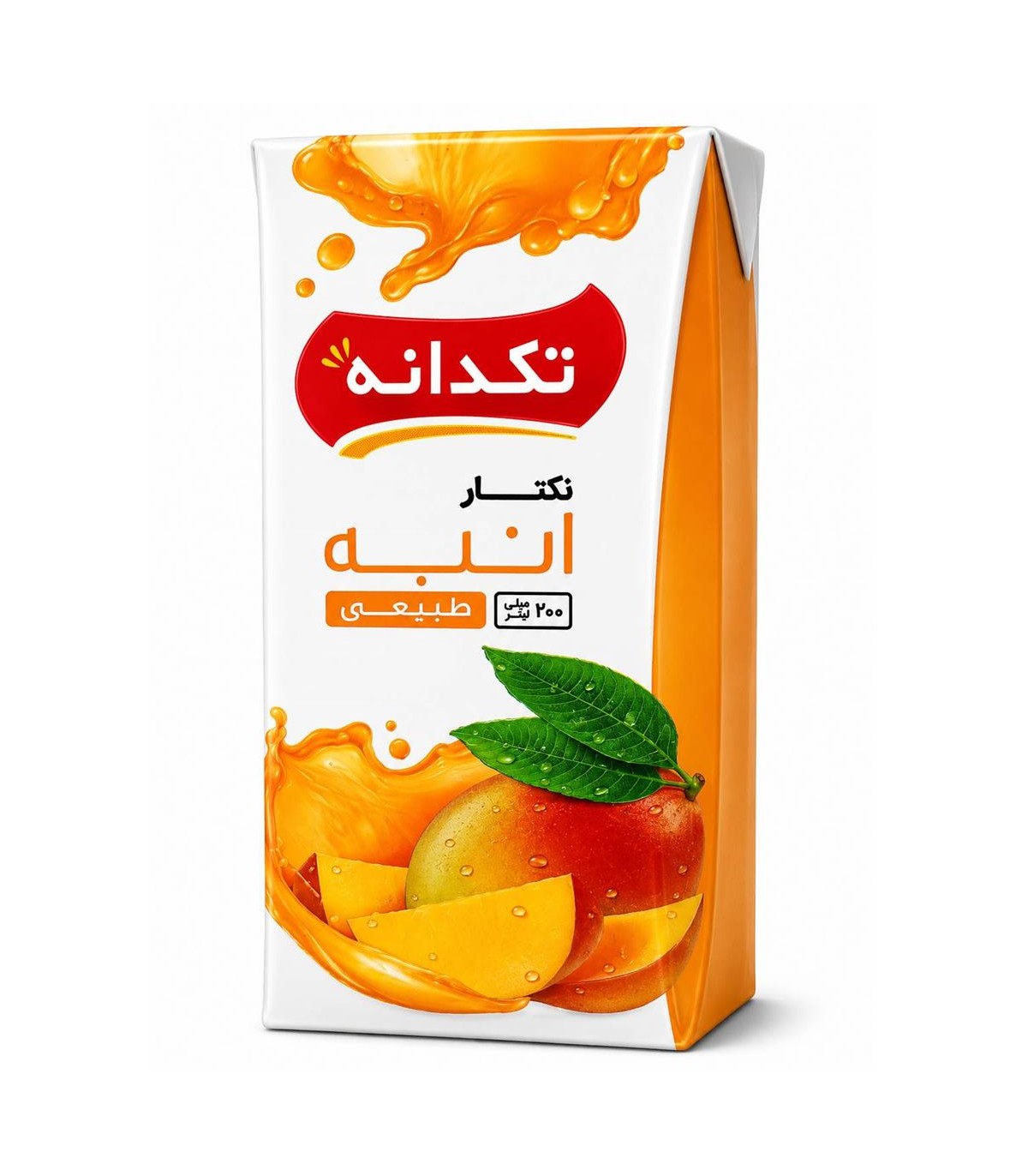 آبميوه 200 ميل انبه تكدانه