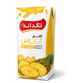 آبميوه 200 ميل آناناس تكدانه
