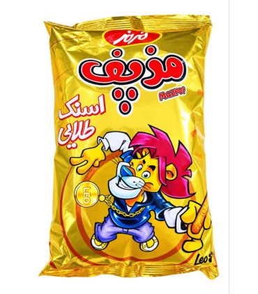 اسنك طلايي پنيري خانواده مزمز