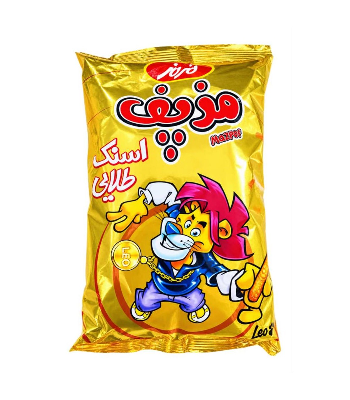 اسنك طلايي پنيري بزرگ مزمز