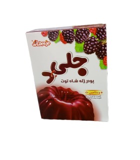 پودر ژله 100 گرم شاه توت + ويتامين C دراژه