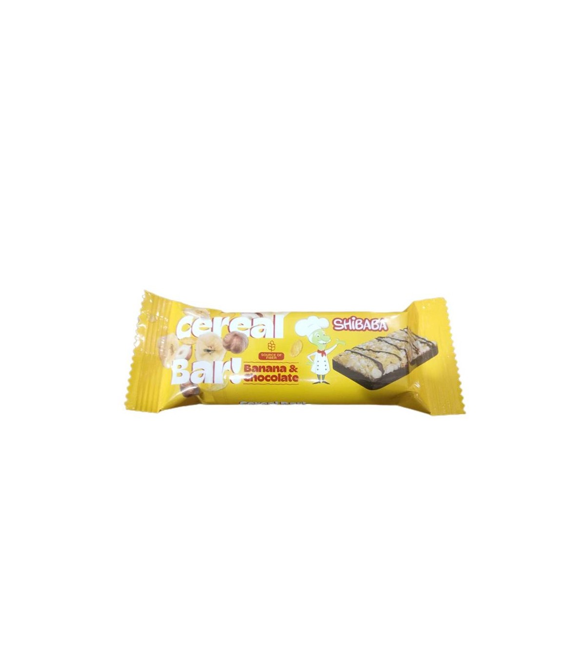 نات بار 35 گرم موز شكلات شيبابا