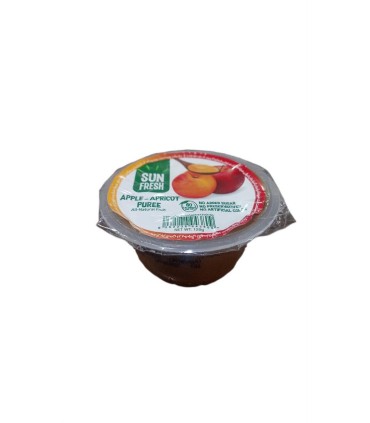 پوره سيب و زردآلو 120 گرم سان فرش