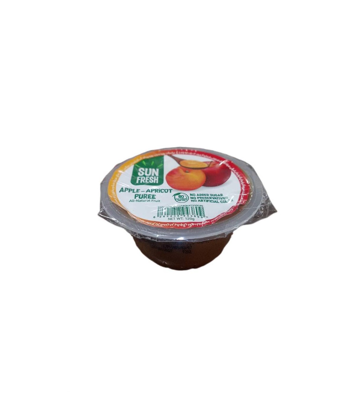 پوره سيب و زردآلو 120 گرم سان فرش