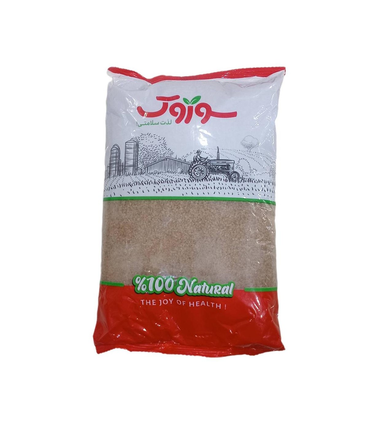 شكر قهوه اي 900 گرم سوروك