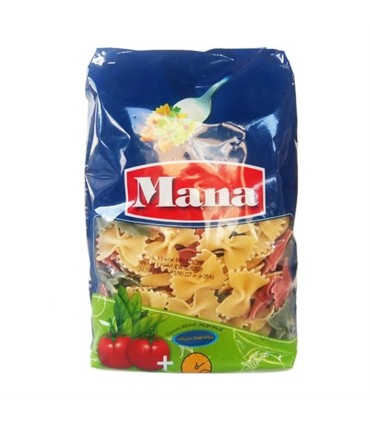 ماكاراني فرمي سبزيجات پروانه مانا