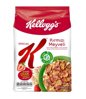 كورن فلكس 400 گرم اسپشيال كي توت فرنگي SPECIAL K
