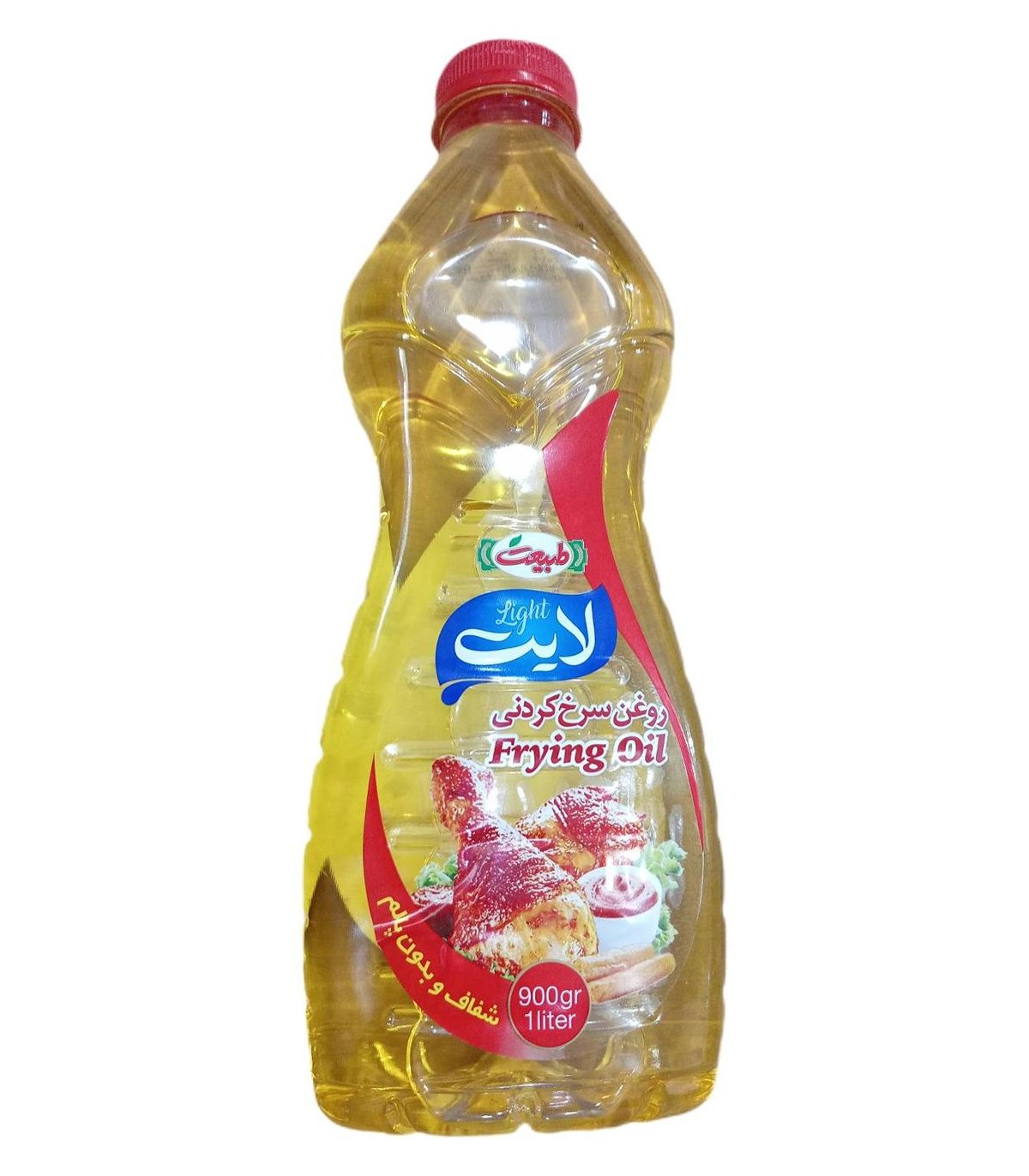 روغن مايع 1 ليتر سرخ كردني بدون پالم طبيعت