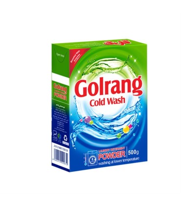 پودر لباسشويي 500 گرم  ماشيني گلرنگ