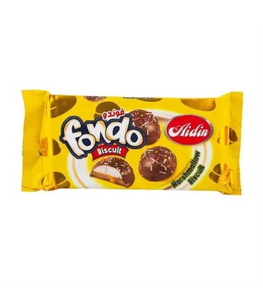 مارشمالو 125 گرم روكش شكلاتي فوندو آيدين