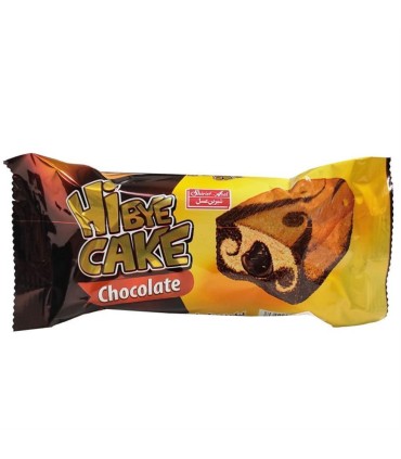 كيك هاي كيك دو رنگ مغزدار بيضي شيرين عسل