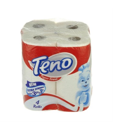 دستمال كاغذي حوله اي 4 رول تنو