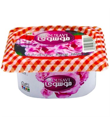 مربا 225 گرم گل سرخ موسوي