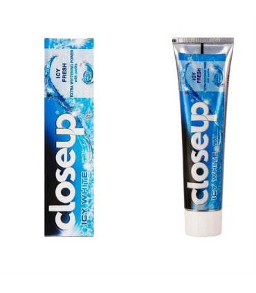 خميردندان 125 ميل  آبي سفيد كننده كلوس آپ