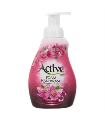 فوم دستشويي 500 ميل دياموند صورتي اكتيو