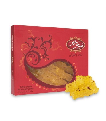 نبات 500گرم  زعفراني جعبه شاخه سحرخيز