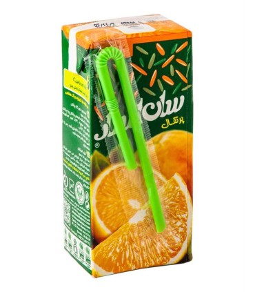 آبميوه 240 ميل پالپي پرتقال سان استار