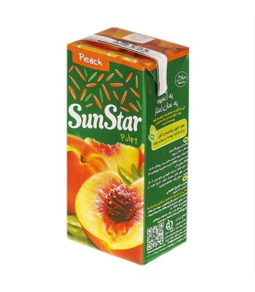 آبميوه 240 ميل پالپي هلو سان استار