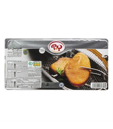 شنيسل مرغ 570 گرم  75% ب.آ
