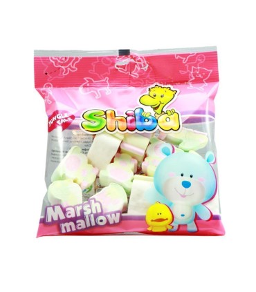 مارشمالو 50 گرم طرح حيوانات شيبا