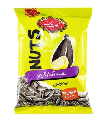 تخمه آفتابگردان 100 گرم ليمويي گلستان