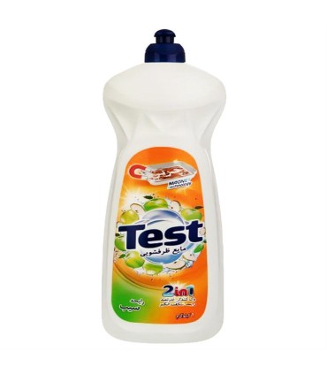 مايع ظرفشويي 1 ليتر سيب تست