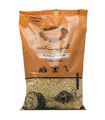 گندم پوست كنده 900 گرم گلستان