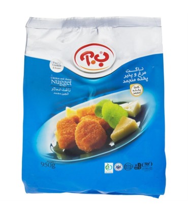 ناگت مرغ و پنير 950 گرم ب.آ