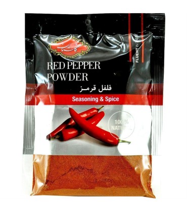 فلفل قرمز 75 گرم سلفون گلستان