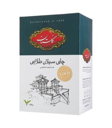 چاي خارجي 500 گرم سيلان طلايي گلستان