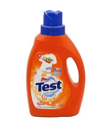 مايع لباسشويي 1 ليتر سفيد تست