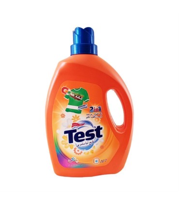 مايع لباسشويي 3 ليتر رنگي تست
