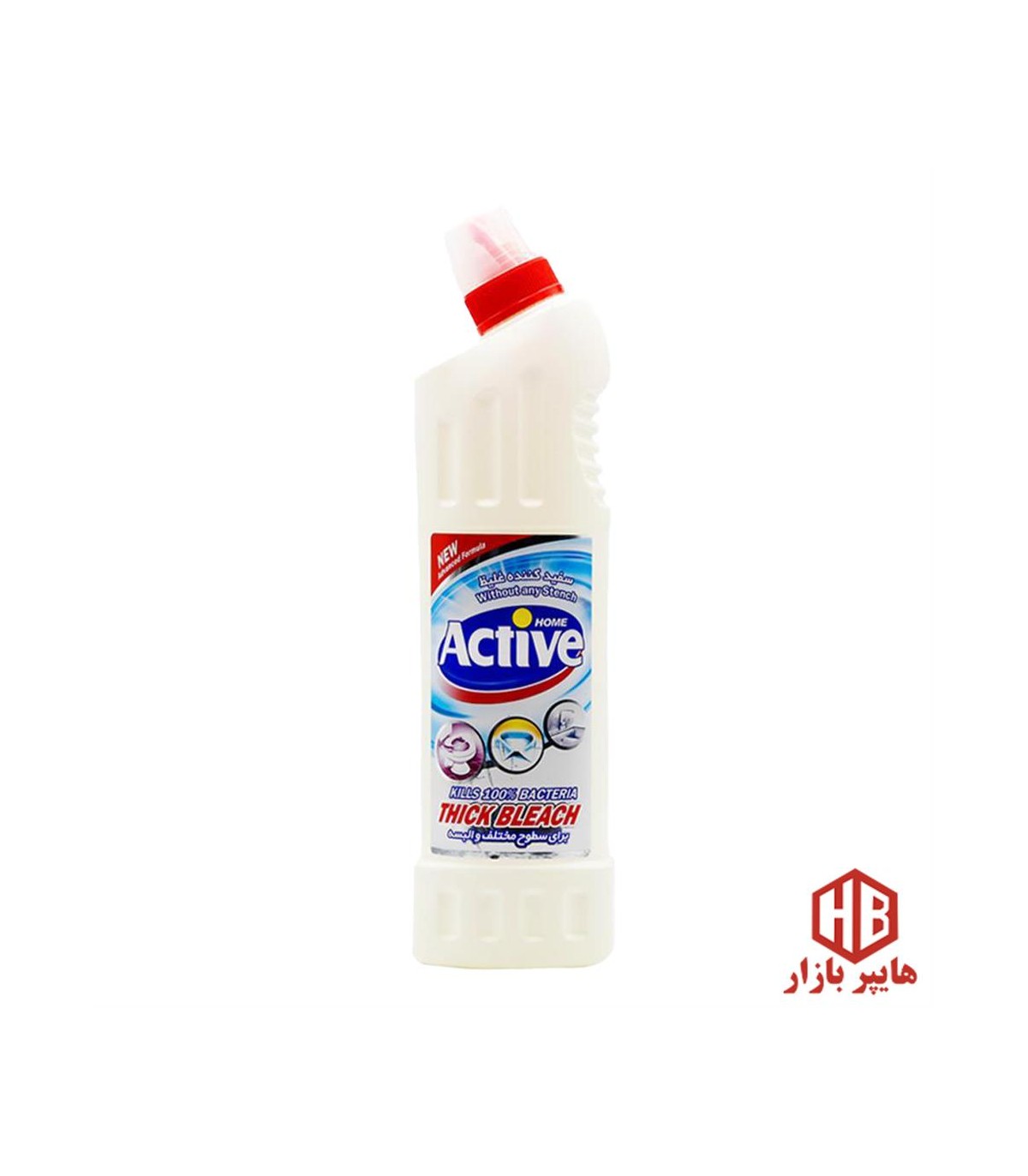مايع سفيدكننده 1 ليتر سفيد غليظ اكتيو