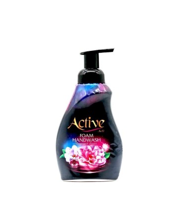 فوم دستشويي 500 ميل دياموند مشكي اكتيو