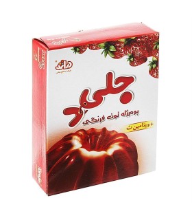 پودر ژله توت فرنگي دراژه