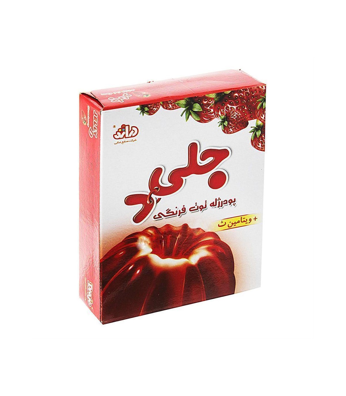 پودر ژله توت فرنگي دراژه