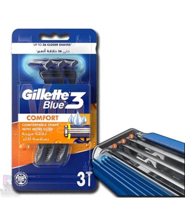 خودتراش 3 لبه 3عددي بلوتري ژيلت